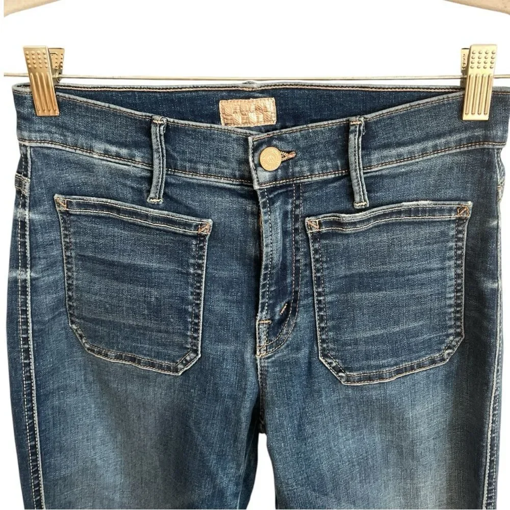 MOTHER Patch Slacker in Smoke and Mirrors Size 25 - Picture 4 of 10